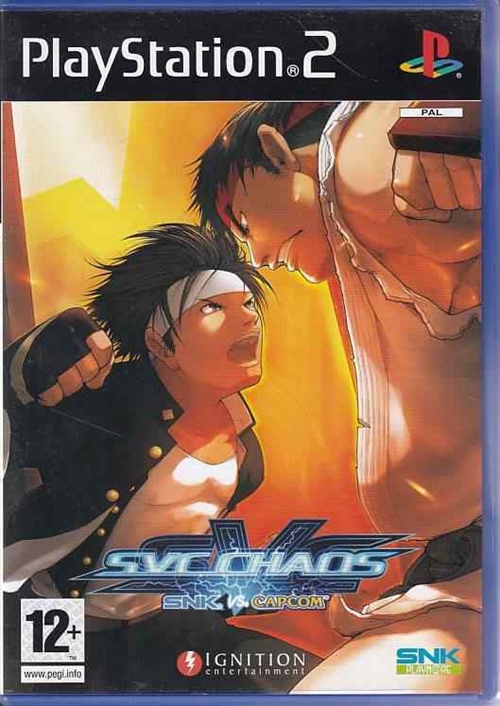 SNK vs. Capcom: SVC Chaos - PS2 (A Grade) (Genbrug)